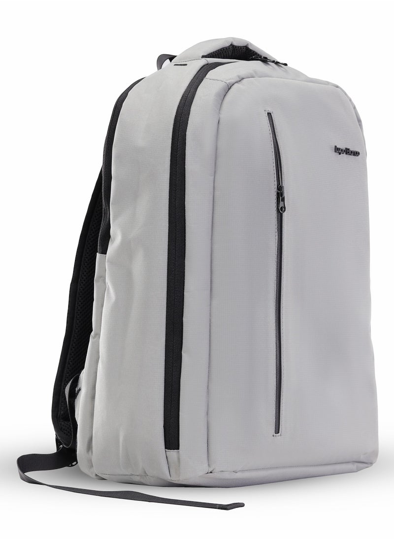 Lupo bianco Essentials Backpack - Light Gray  - Image 4