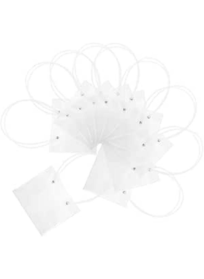 Plastic Flower Bouquet Bags with Handles 16x10x14cm for Wedding Birthday Party Favor Wrapping - Image 1