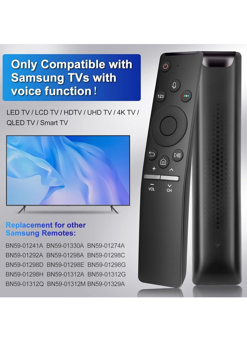 ELTRAZONE Upgraded BN59-1266A Voice Replacement Remote for Samsung Smart TVs – Voice Control, Universal Compatibility - Image 2