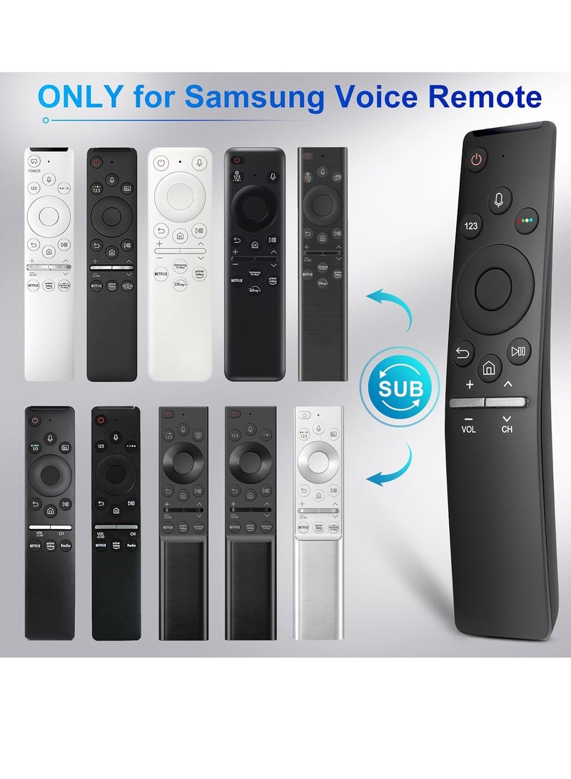 ELTRAZONE Upgraded BN59-1266A Voice Replacement Remote for Samsung Smart TVs – Voice Control, Universal Compatibility - Image 3