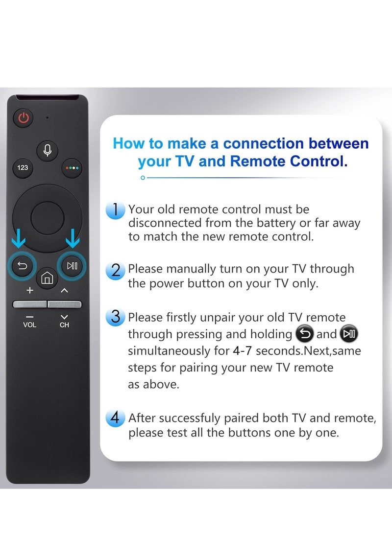 ELTRAZONE Upgraded BN59-1266A Voice Replacement Remote for Samsung Smart TVs – Voice Control, Universal Compatibility - Image 5