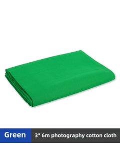 Generic Professional Chroma Key Green Screen 3x6 3*6 M Green (120g encryption thickening) 