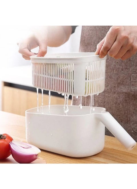 Multi-Purpose Vegetable Grater and Slicer – Manual Kitchen Cutter with Interchangeable Blades for Slicing, Shredding, and Julienne – Compact Food Prep Tool