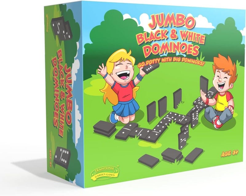 LE TOY VAN Jumbo Black & White Dominoes 033