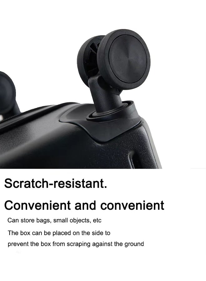 XiuWoo Luggage Set 3 Piece Suitcase Set,20 24 28 inch luggage with spinner wheels hard shell luggage sets with TSA Lock Lightweight Luggage Set for Women man PC hard shell suitcases sturdy durable,White - Image 5