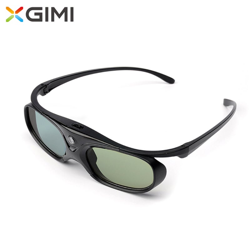 نظارات 3D ربط DLP من XGIMي قابلة لإعادة الشحن نظارات الستار النشطية ثلاثية الأبعاد نظارات LCD الواقع الافتراضي لـ XGIMI H1/ H2/ Z6/ MOGO/HALO/MOGO PRO/MOGO PRO+ - Image 1