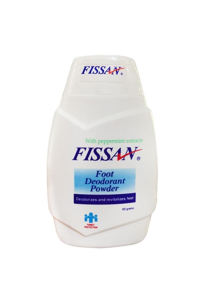 fissan Foot deodorant powder 50 grams 