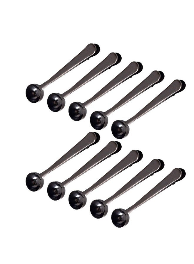 wonuu 10 PCS Scoop with Clip,2-in-1 Stainless Steel Coffee Scoop and Bag Clip for Measuring Coffee, Tea，Protein Powder, Instant Drinks - Image 1