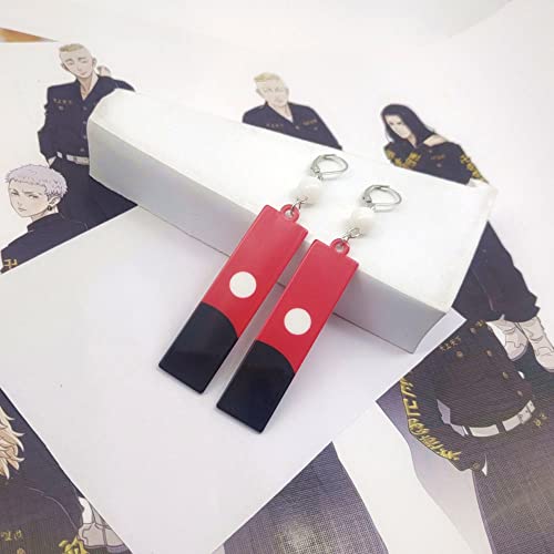 VNYIGDJS Tokyo Earring Mitsuya Takashi Kurokawa Izana Hanemiya Kazutora Earring Anime Cosplay Earrings jewelry Gifts - Image 3