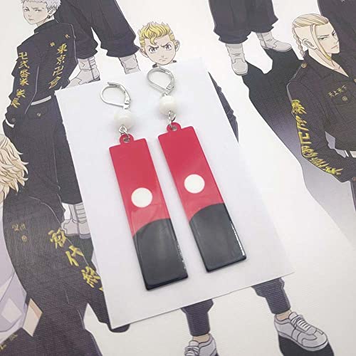 VNYIGDJS Tokyo Earring Mitsuya Takashi Kurokawa Izana Hanemiya Kazutora Earring Anime Cosplay Earrings jewelry Gifts - Image 4