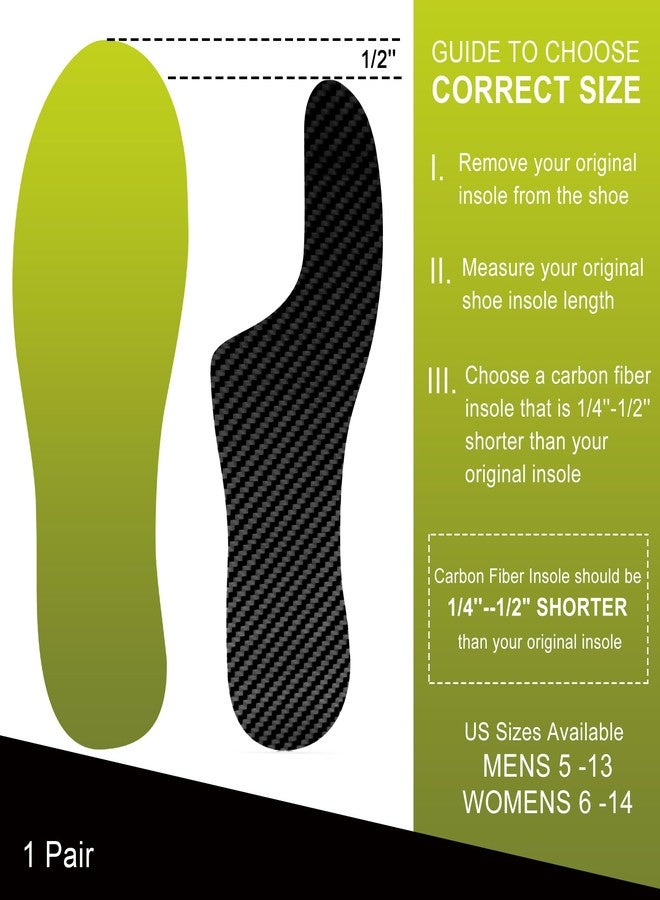 UBARONY Morton's Extension Orthotic, Carbon Fiber Insole(1 Pair), Turf Toe Plate Rigid Shoe Insert for Morton's Toe, Turf Toe, Arthritis, Hallux Rigidus, Broken Big Toe, Alternative to Turf Toe Brace,235mm - Image 3