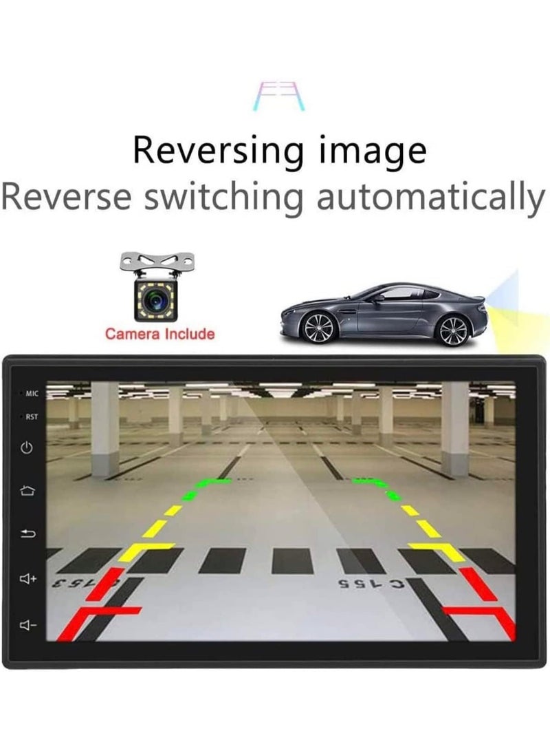Generic Smart One Android Double Din Car Stereo with Touchscreen, Bluetooth, Wi-Fi, Wireless USB, GPS Navigation, Mirror-link, 1GB RAM - 16GB ROM, FM Radio RDS with Backup Camera  - Image 4