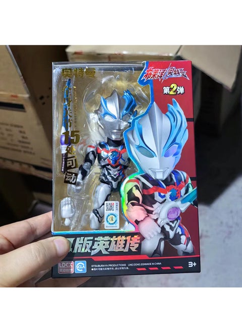Genuine Ultraman Q Edition Hero Sparkle Degas Action Figure Cyro Zeta Children Doll Boy Toy-Specifications:Brightze-q Version Of Hero Part 2