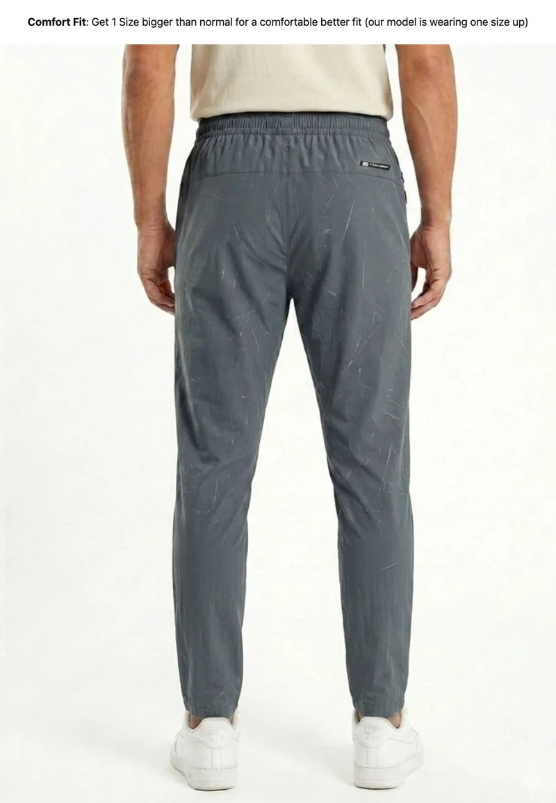 Moveletix Men's Training Jogger Dark Grey Luxe Soft