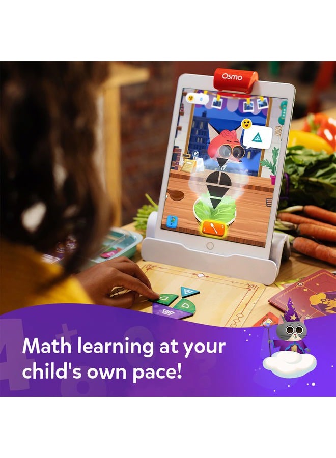 Osmo ساحر الرياضيات وشاحنة الطعام الرائعة - ألعاب آيباد و فاير تابلت للأعمار من 6 إلى 8 سنوات / الصفوف 1-2 - تعلم منهج الهندسة - لعبة STEM مستوحاة تتطلب قاعدة، شاحنات طعام رائعة - Image 3
