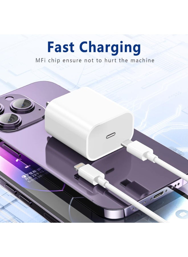 USB C to Lightning Cable 3FT, Apple MFi Certified iPhone Fast Charger (2-Pack) - Image 5