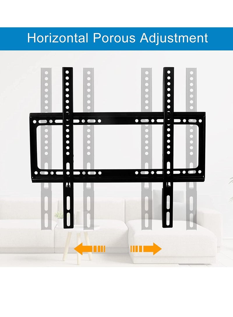 TV Wall Mount 26 63 Inches Ultra Strong Slim Fixed TV Bracket Heavy Duty Ultra Super Strong 50KG TV Wall Mount with Wall Fixing Kit for Flat Curved Screen TV LED - Image 3