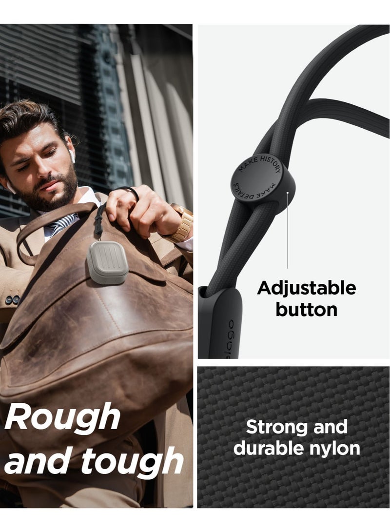 Elago Armor for Airpods Pro 2 2nd Generation (2022) Case Cover with Strap - Stone - Image 4