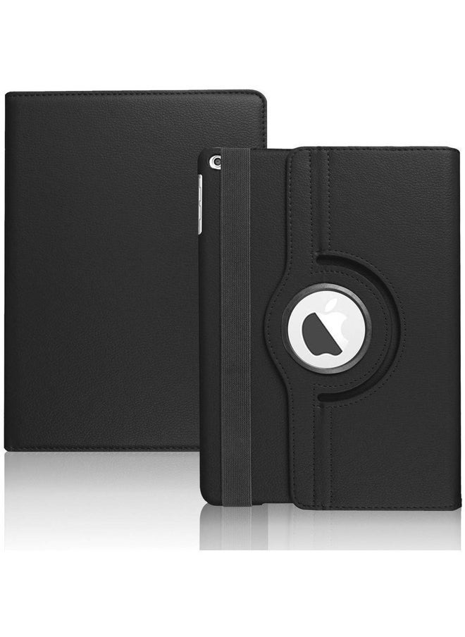 IAF Smart 360 Degree Rotating Stand Case Cover for Apple iPad 10.2 Inch (9th Gen 2021, 8th Gen 2020, 7th Gen 2019) - Black - Image 4