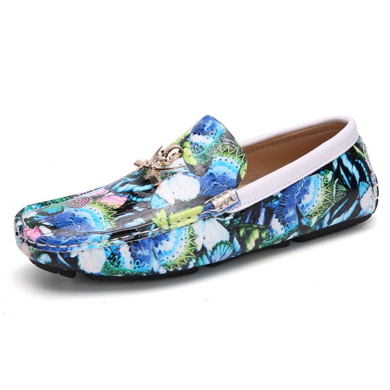 Men'S Loafers Men'S Casual Leather Shoes 3D Retro British Fashion Shoes Leather Shoes Fashion Men'S Loafers - Image 3