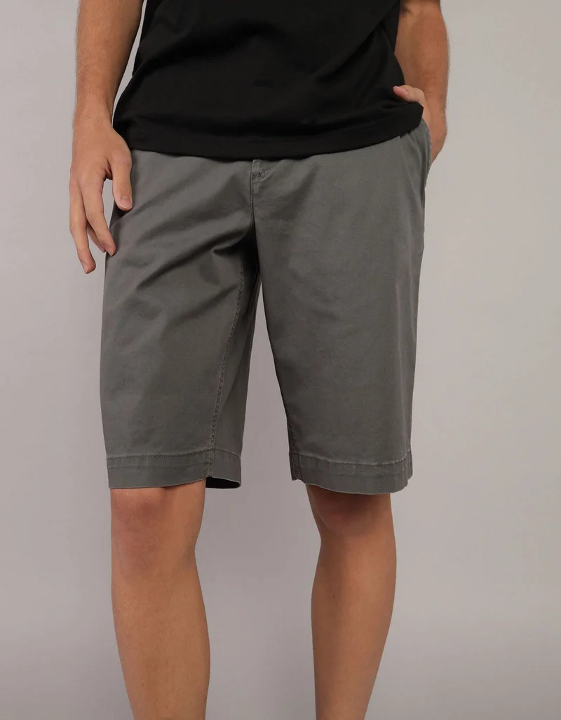 American Eagle AE Flex 12" Khaki Short