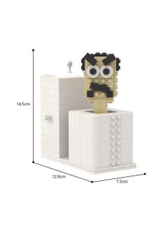 Y&D Skibidi Toilet Man Toy Building Blocks 196 PCS Toilet Man Toy Ideas Toys Battle Horror Game Model Ideas Toys Gifts for Adult & Kids 