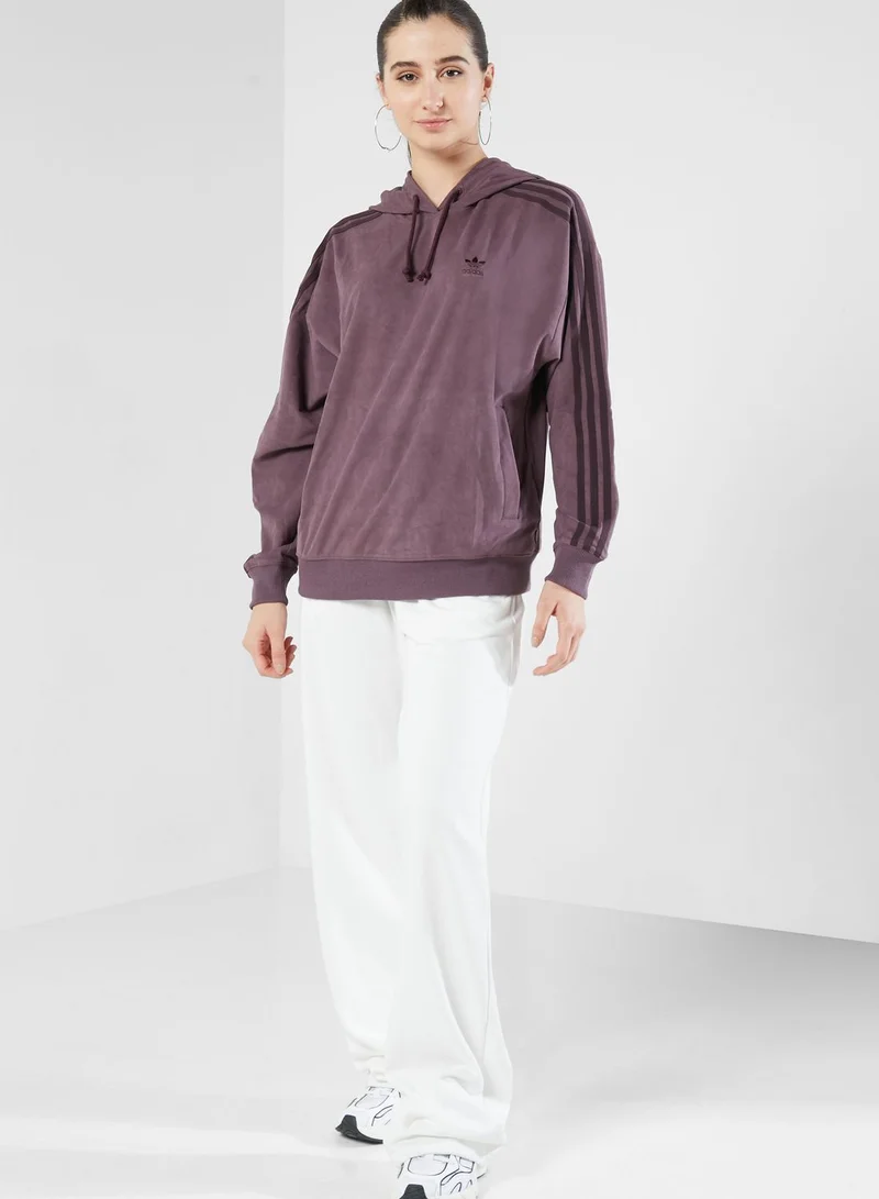 adidas Originals Trefoil Suede Hoodie