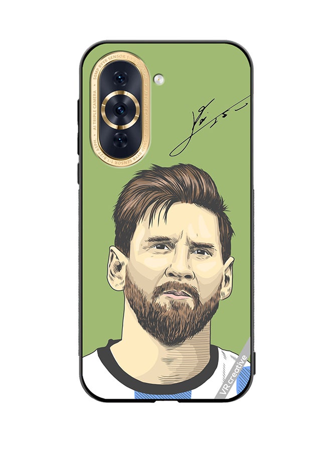 VR CREATIVE Protective Case Cover For Huawei Nova 10 Lionel Messi, An Argentine Design Multicolour - Image 1