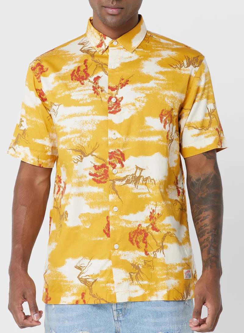 Superdry Vintage Hawaiiand Regular Fit Shirt