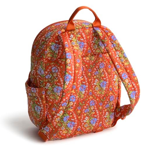 Vera Bradley Women's Premium Cotton Small Banbury Backpack, Garden Paisley, One Size - Image 3
