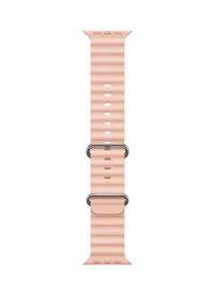 Generic Soft Silicone Ocean Band Compatible With Apple Watch Ultra Band 49mm,45mm,44mm,42mm for Men And Women High Quality Adjustable Bands  - Image 1