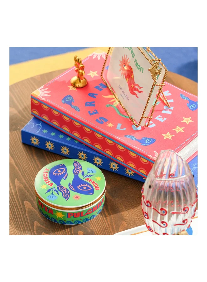 Zsa Zsa Zsu Colourful Shekou Colorful Porcelain Decorative Object 12x12x4 cm.  | Best Price UAE