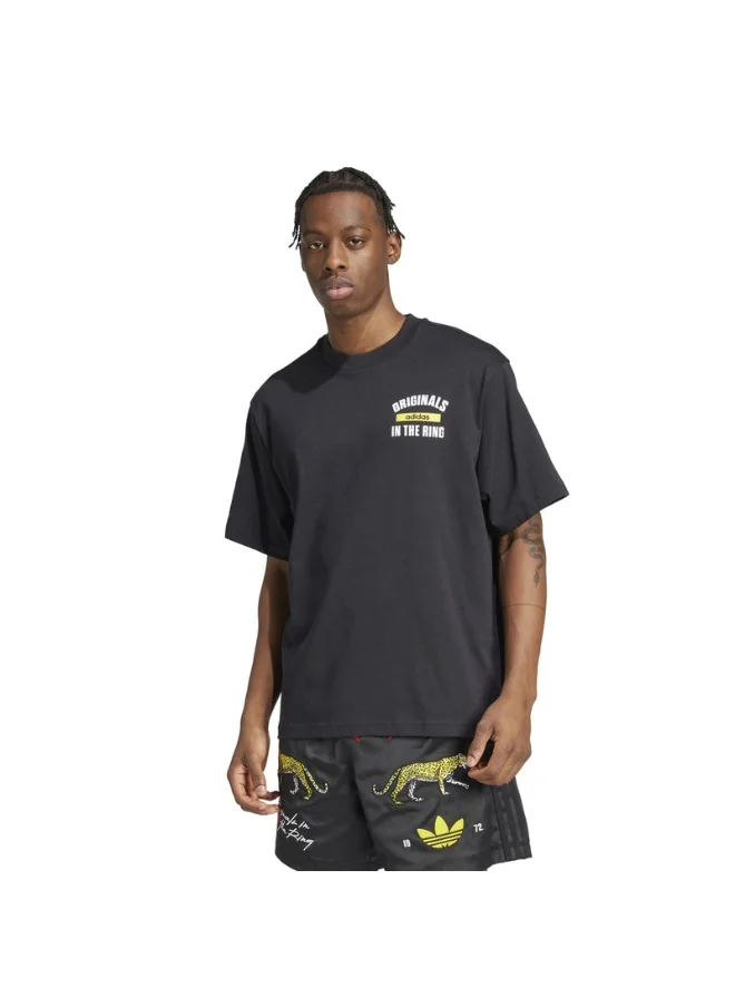 اديداس adidas CLASSIC GFX TEE Black Originals Men T-SHIRTS