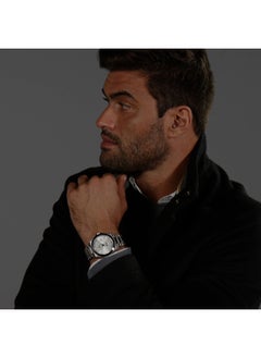 HUGO BOSS HUGO BOSS ROUND ANALOG MEN'S SILVER WHITE CASE WATCH - 1514176  - Image 5