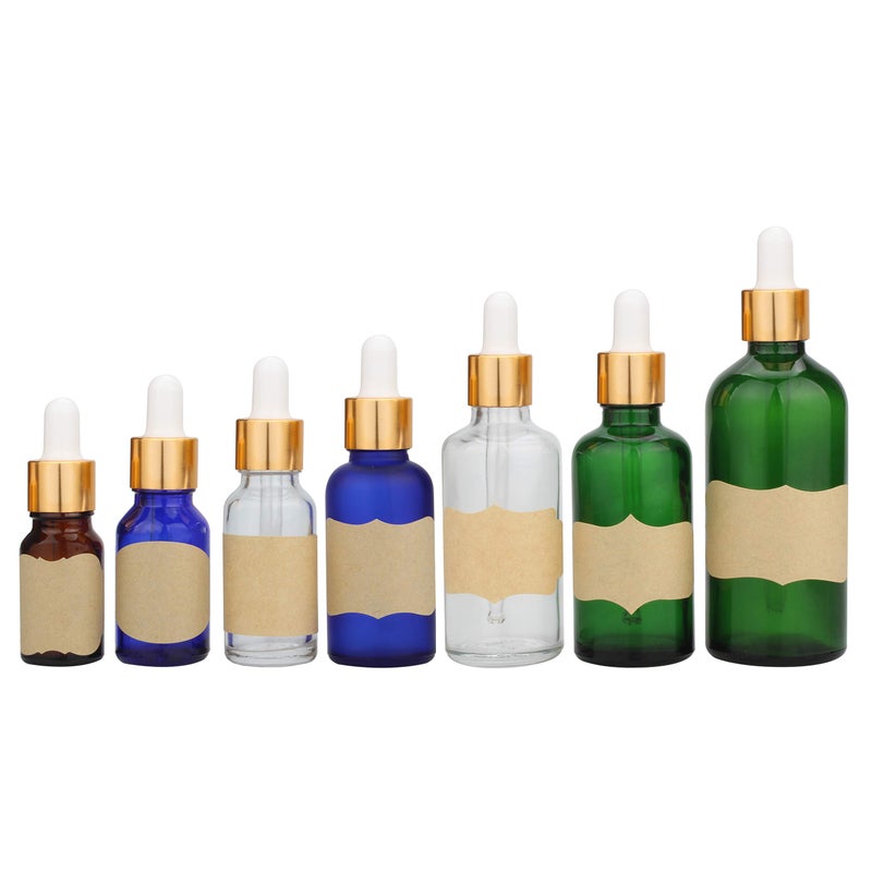 Wisdompro Fancy Shape Kraft Label Stickers, Self Adhesive Gift Tag Stickers Blank Writable Labels for Essential Oil Bottles, Jars, Food Containers (256 Pcs, Small) - Image 3