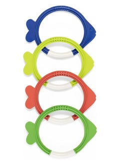 Bestway Bestway Hydro Swimwear Lil' Fish Dive Rings, Plastic, Blue - 26009  - Image 2