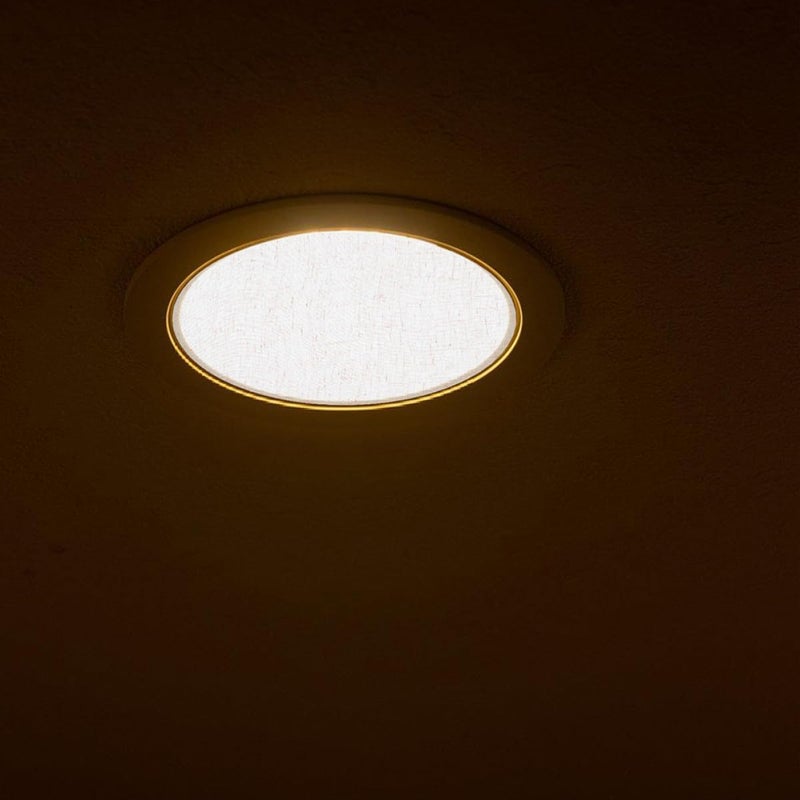 2pcs Ceiling Light Diffuser Lampshade Cloth Anti-dazzling Downlight Filter Soft Light Cover for Room Ceiling 18cm High Temperature Resistant - Image 5
