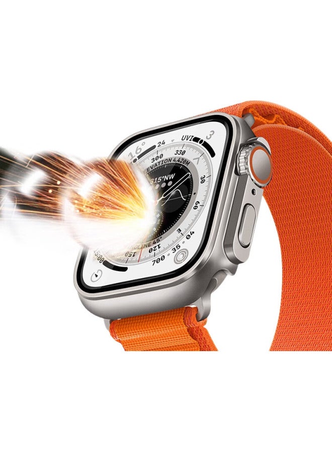 BHO Apple Watch Protective Case For Apple Watch S10/S9, Ultra Protective Case For Iwatch S8/7/6/5/4/Se With Tempered Glass Screen Protector - Image 1