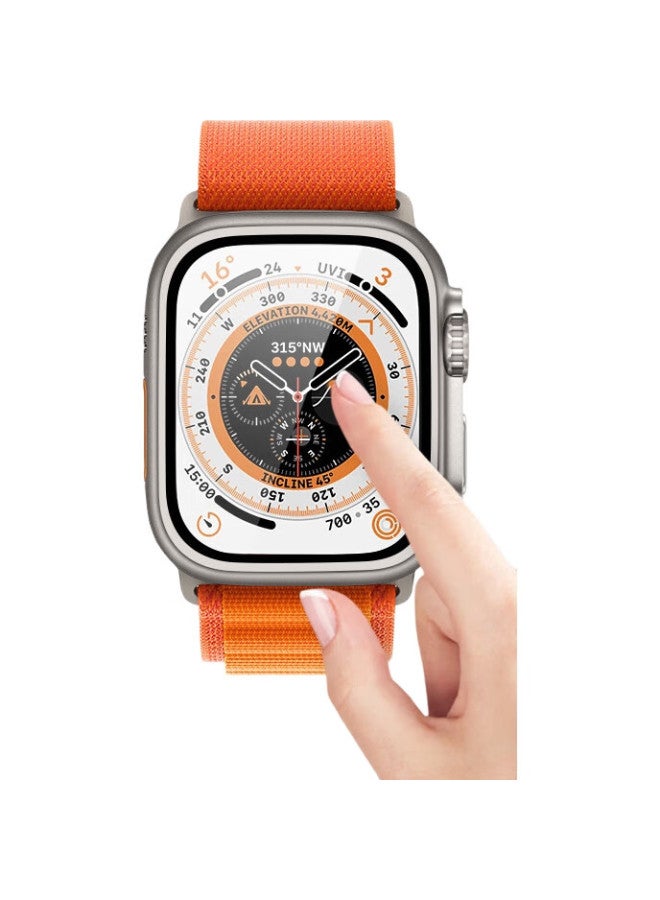 BHO Apple Watch Protective Case For Apple Watch S10/S9, Ultra Protective Case For Iwatch S8/7/6/5/4/Se With Tempered Glass Screen Protector - Image 2