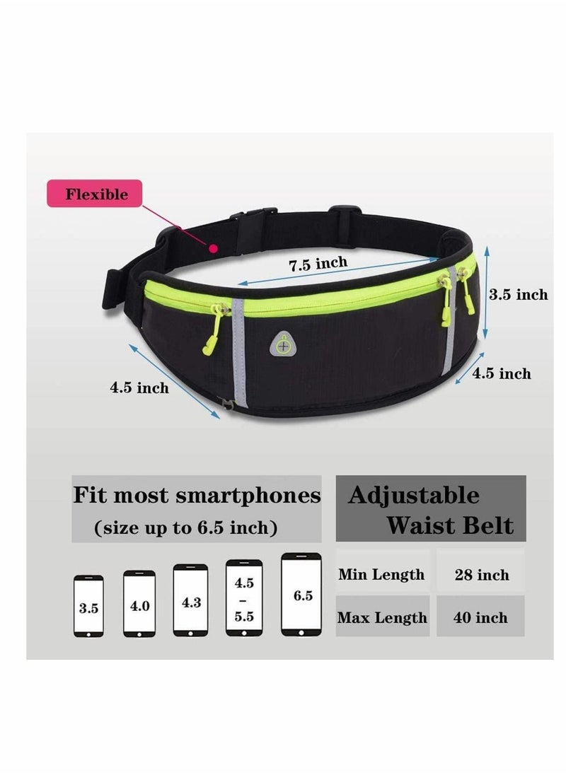 KASTWAVE - Waist Bag for Running Lightweight Running Belt Adjustable Running Waist Pack with Elastic Strap Running Pouch Phone Holder Accessories for iPhone - Image 1
