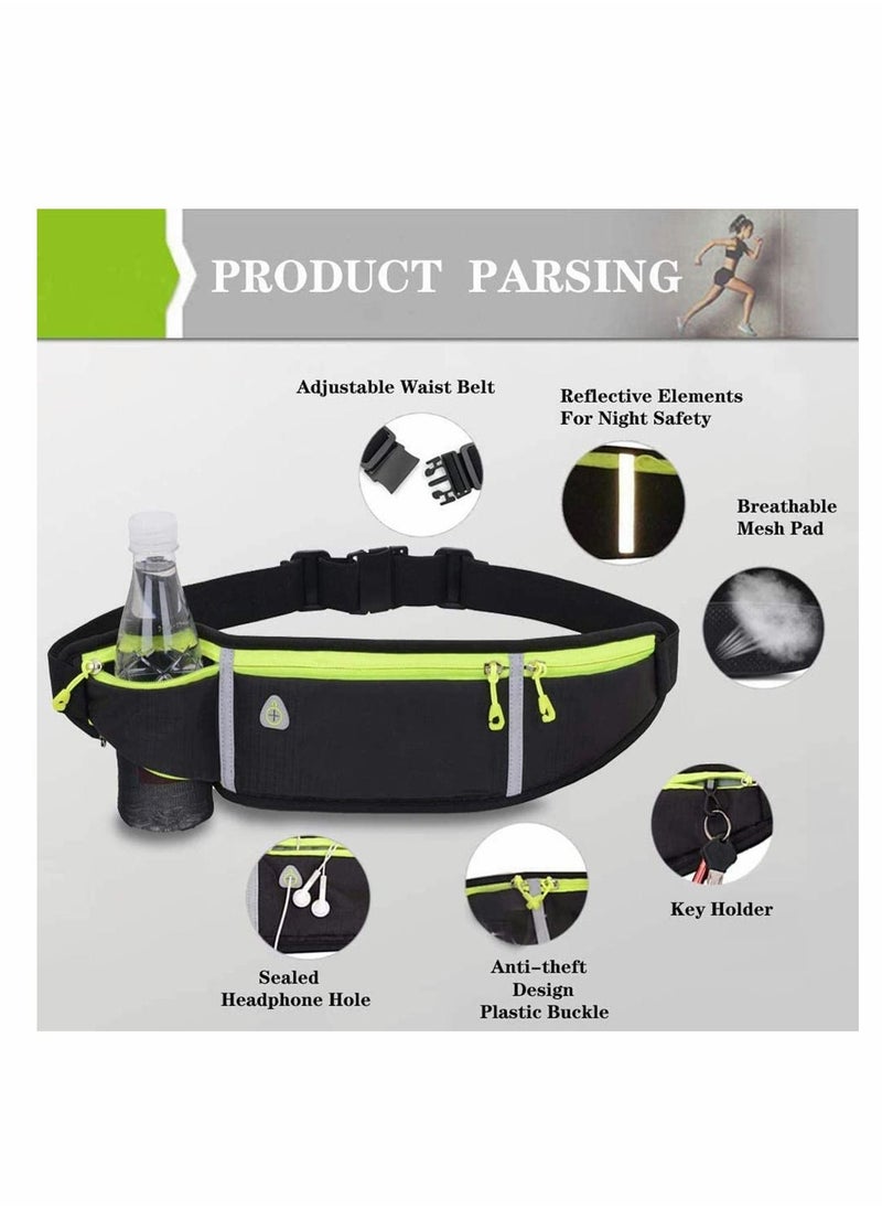 KASTWAVE - Waist Bag for Running Lightweight Running Belt Adjustable Running Waist Pack with Elastic Strap Running Pouch Phone Holder Accessories for iPhone - Image 1