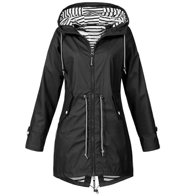 2018 AliExpress explosions autumn and winter new assault clothing three-in-one two-piece outdoor mountaineering clothing coat style 2 Black 