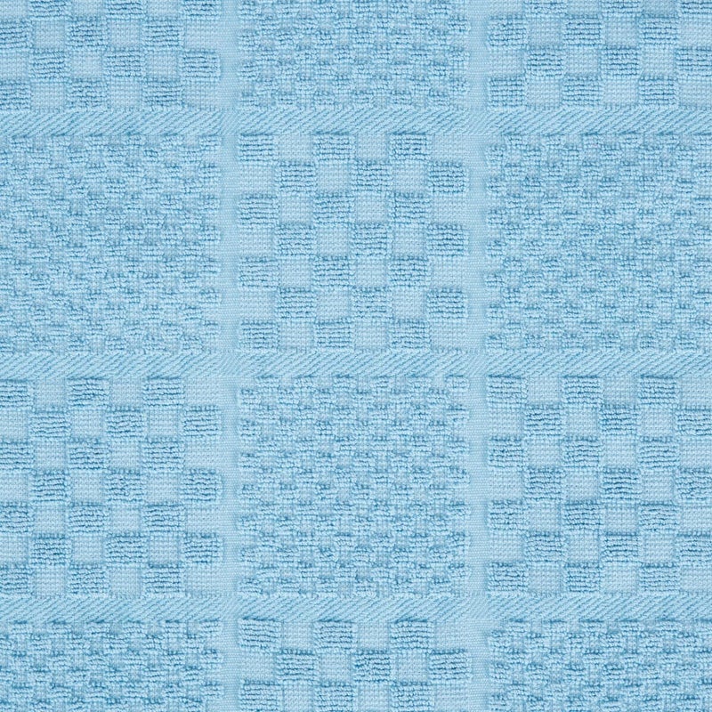 KitchenAid Quilted Cotton Terry Cloth Oven Mitt  Pot Holder Heat Resistant  16""x26""  7""x13"" & 7""x10""  Blue Velvet - Image 3