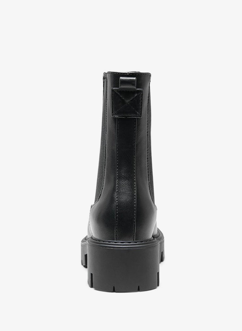ONLY PU Chunky Chelsea Boots - Image 3