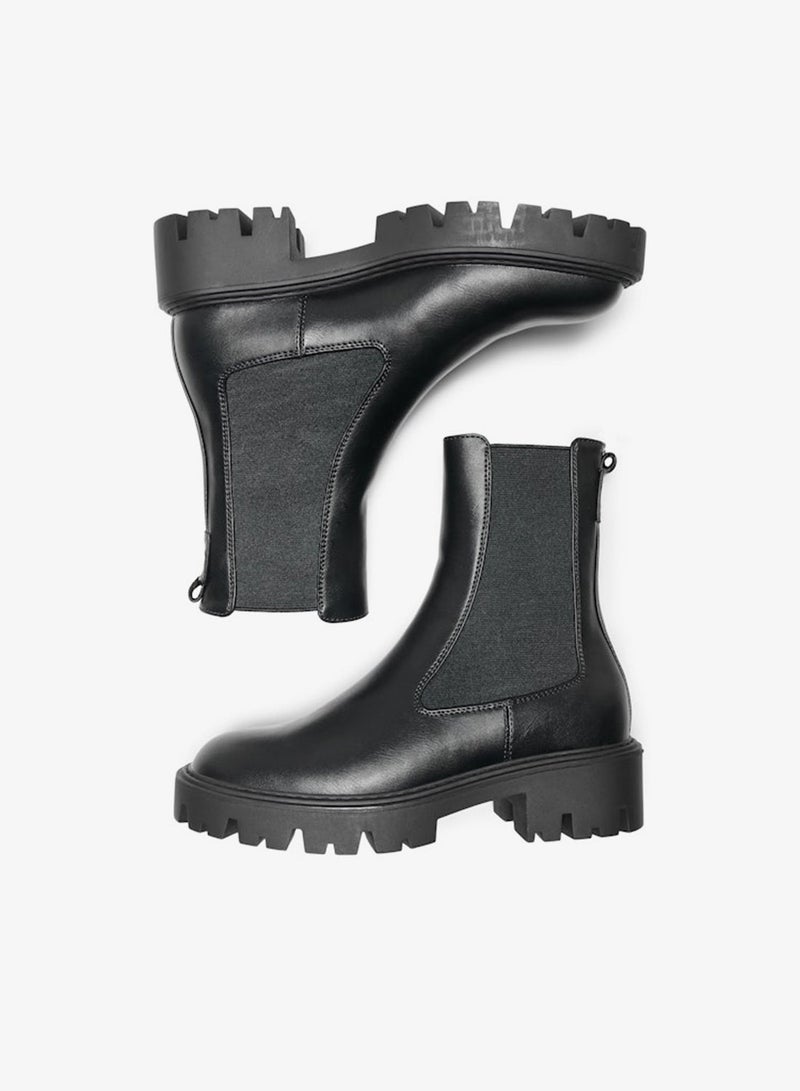 ONLY PU Chunky Chelsea Boots - Image 4