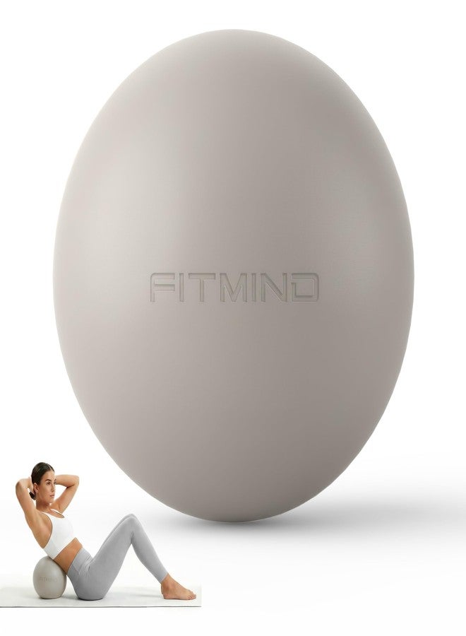 FITMIND Pilates Ball 8 inch, Small Yoga Ball Extra Thick, Mini Pilates Ball with Pump, Non-Slip Surface Small Exercise Ball for Physical Therapy, Stretching, Strength & Core Training - Image 1