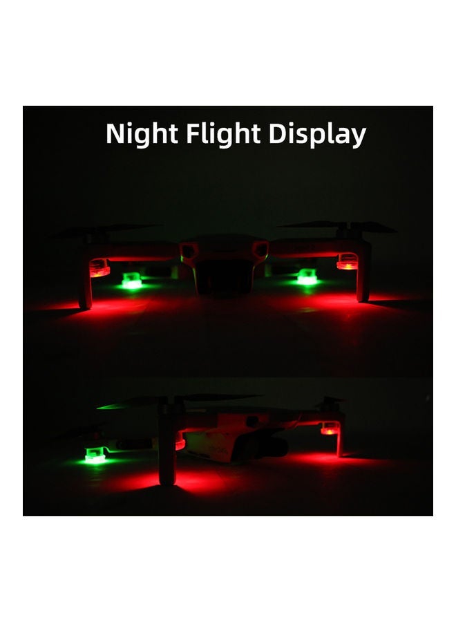 NIBEMINENT 4-Piece Drone Flash Lights For DJI Mavic Air 2/Mini 2 - Image 2