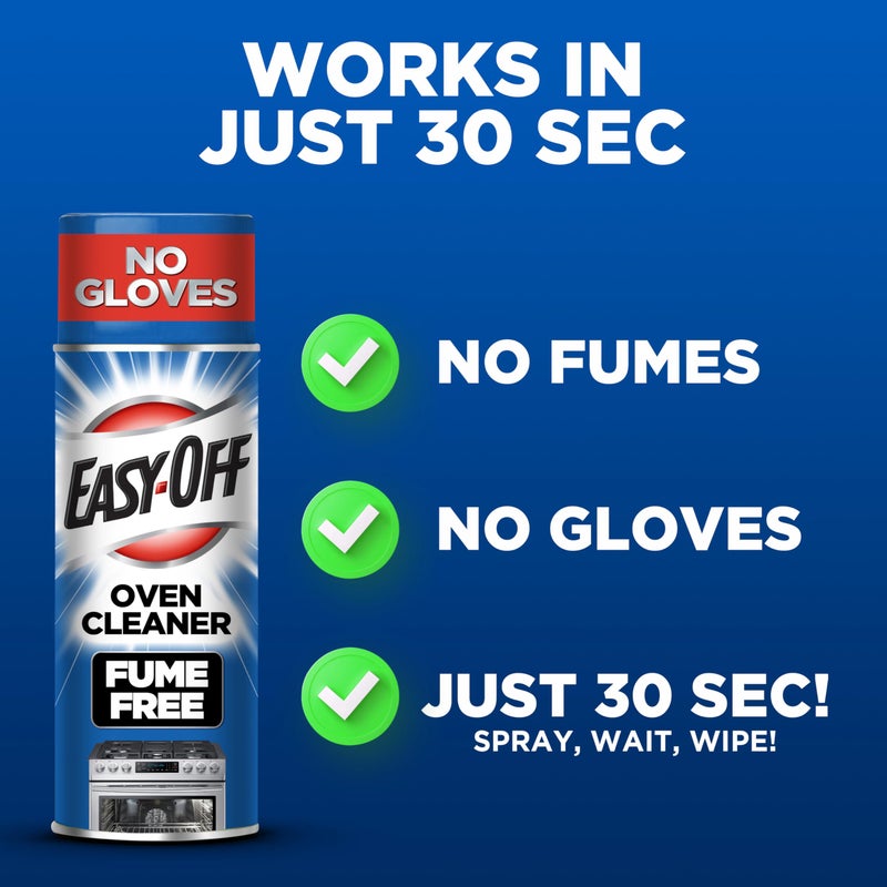 Easy Off Easy-Off Fume Free Oven Cleaner, Lemon 14.5 oz Can - Image 3