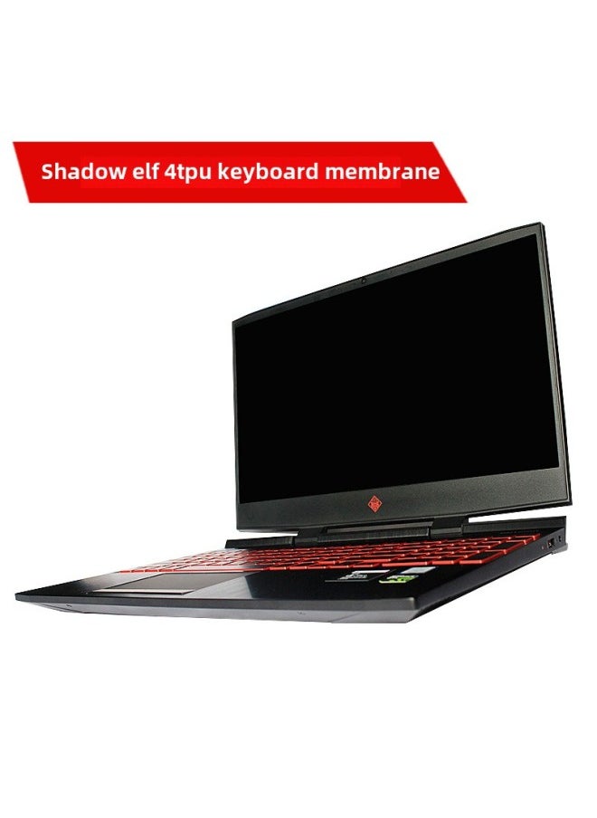 Generic - Applicable To HP Shadow 6 Ruilong Battle 66 Changyou Light And Shadow 7 Transparent Tpu Keyboard Film Notebook Keyboard Film-Color:win10 Shortcut Keys-Dimensions:j105  EliteBook - Image 1