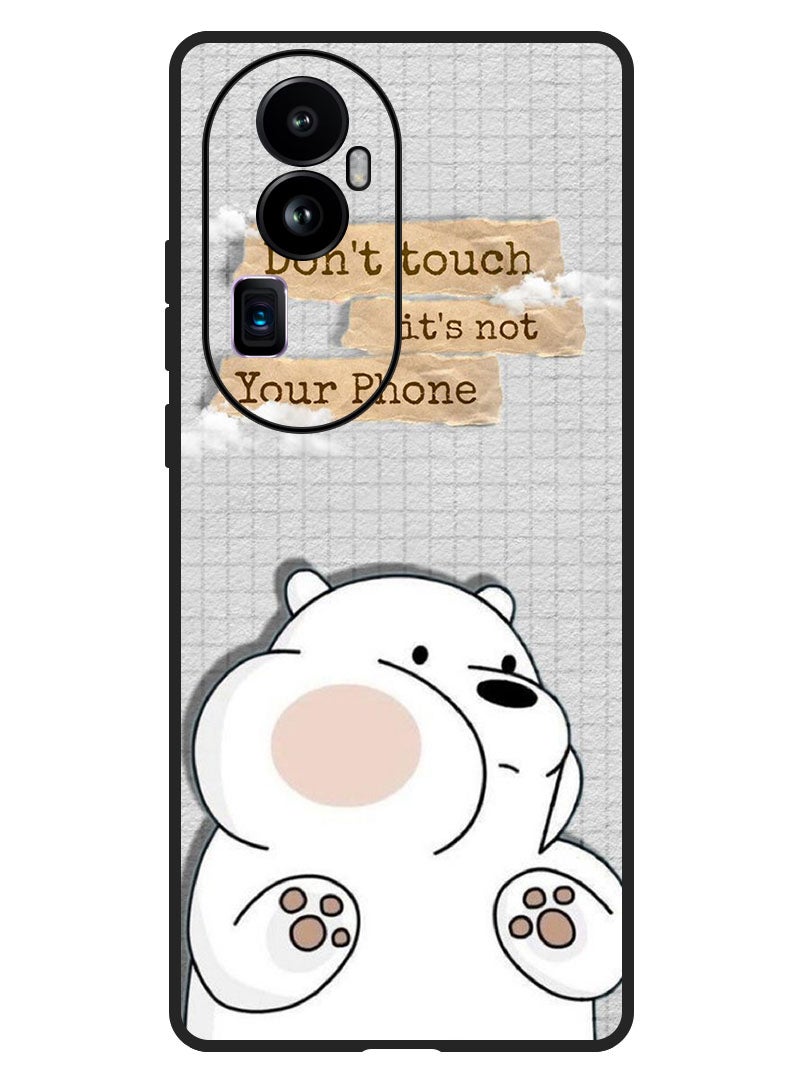 Theodor Protective Case Anti Scratch Shock Proof Bumper Cover For Oppo Reno 10 Pro Plus Dont touch (3) - Image 1